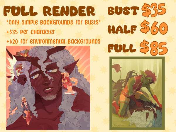 Rendered price sheet Rendered price sheet